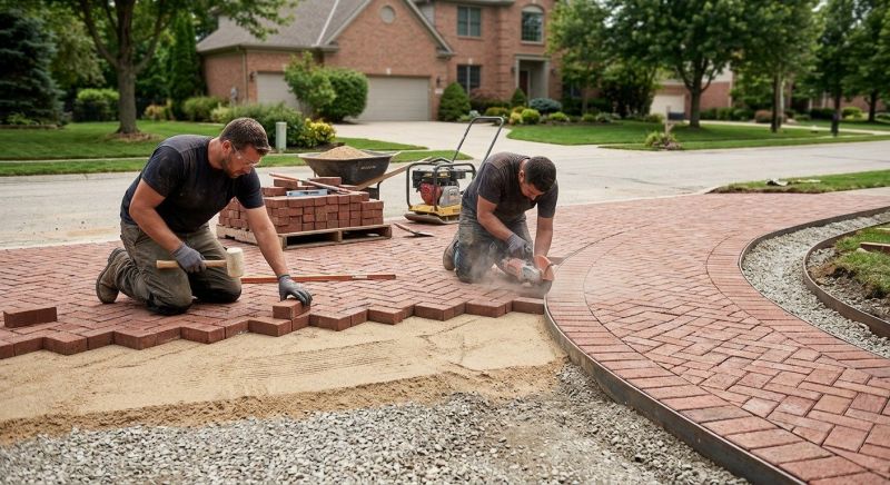 Brick Paving Installation in Norwalk, CT